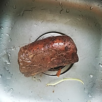 炒山药木耳胡萝卜的做法图解1