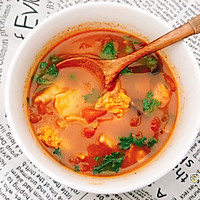 五彩面疙瘩汤的做法图解18