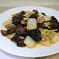 简单家常菜|木耳洋葱炒肉片的做法图解5