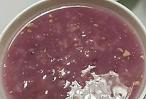 核桃银耳紫薯粥的做法