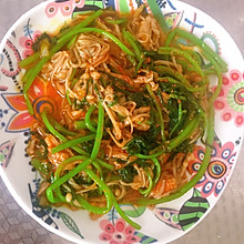 鸡汁金针菇