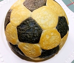 足球面包的做法