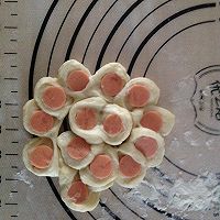 酸奶火腿花式面包卷#东菱魔法云面包机#的做法图解5