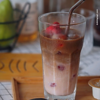 奇亚籽冰莓咖啡#夏日消暑，非它莫属#的做法图解4