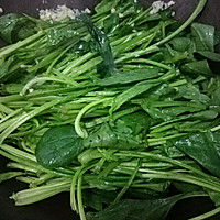 蒜蓉菠菜的做法图解4