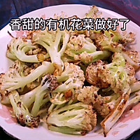 #美食视频挑战赛# 和饭店一样好吃的香甜有机花菜的做法图解12