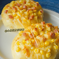 #感恩节烹饪挑战赛#玉米火腿芝士面包的做法图解10