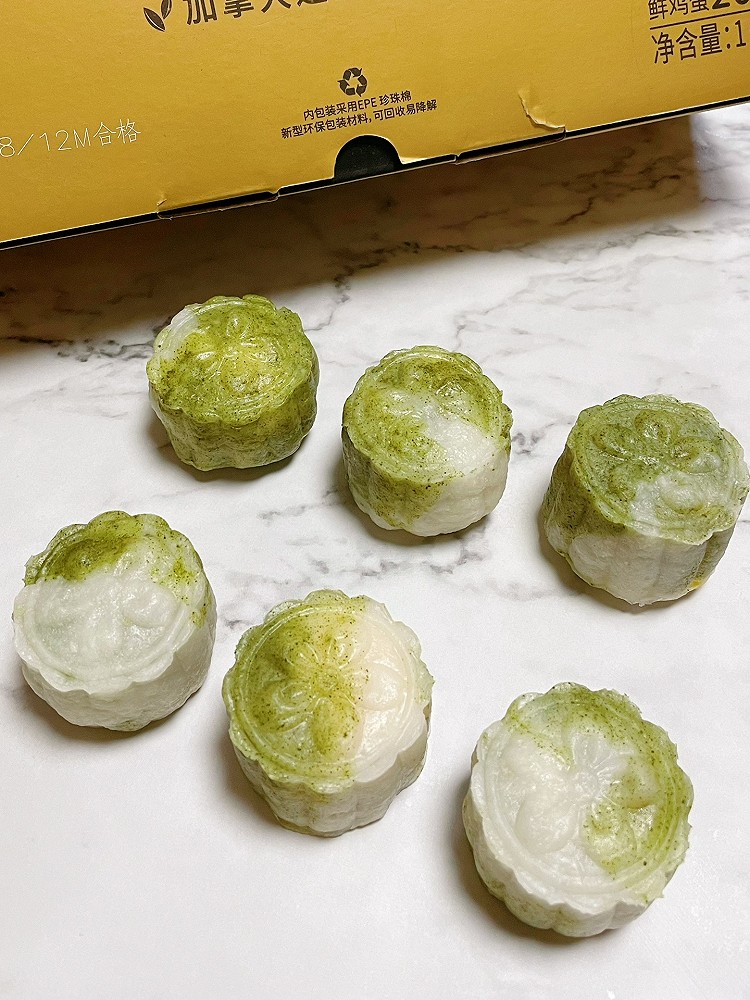 无需烤箱的奶黄冰皮月饼的做法
