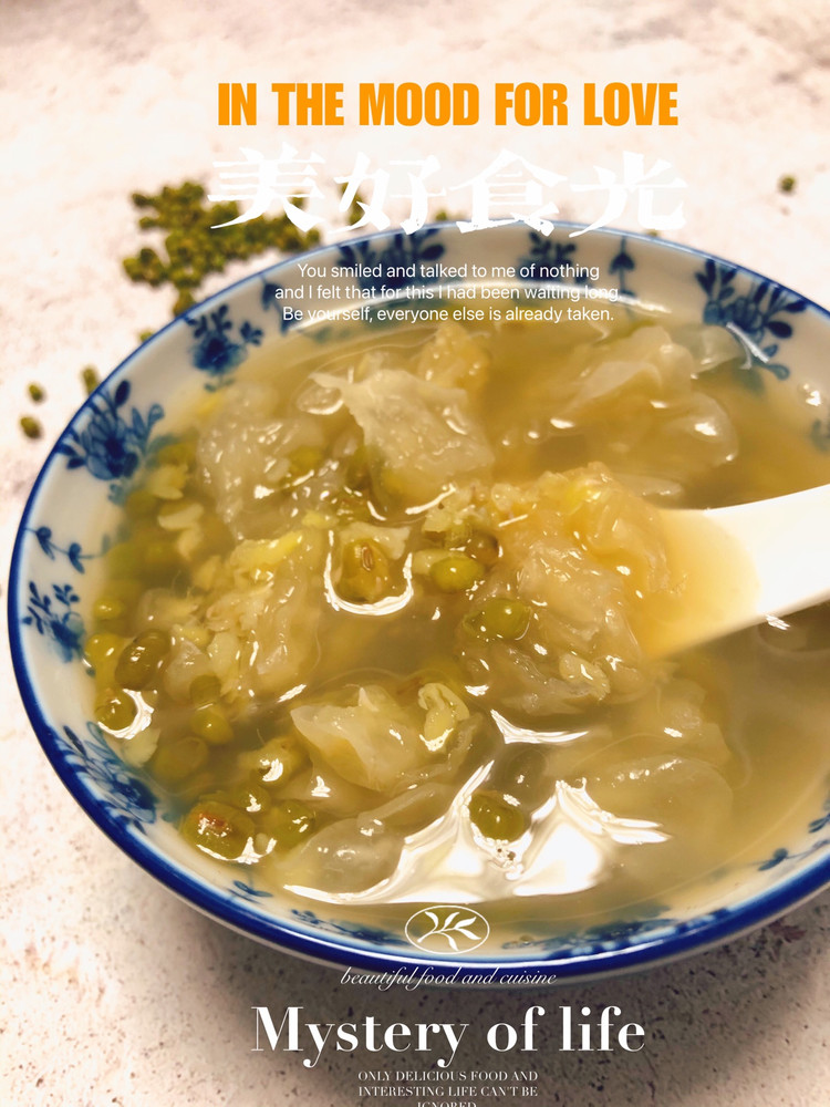 绿豆银耳莲子百合汤的做法