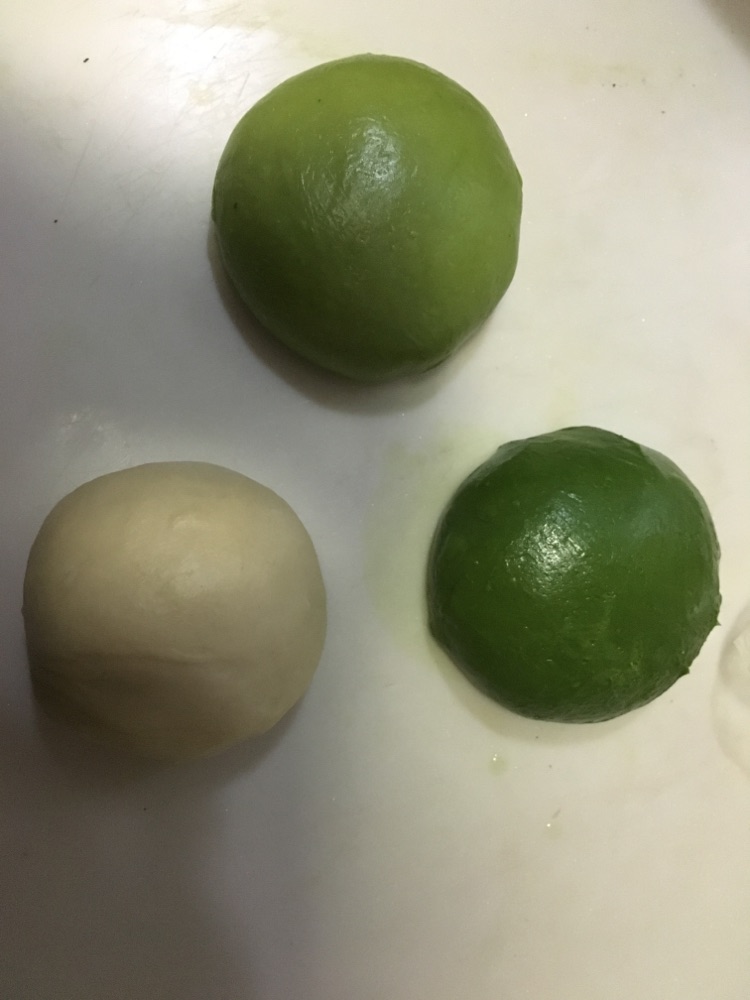 抹茶渐变吐司—冬日首选（超快手超绵软）的做法图解5