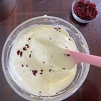 蔓越莓糯米戚风蛋糕-绵柔细腻，软糯香甜！（8寸模具）的做法图解12