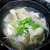 藤椒油豆腐生鱼片汤的做法图解4