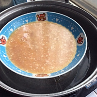 豌豆肉酱蒸蛋的做法图解6