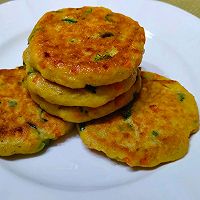 豆渣蔬菜粗粮饼(一次成功)的做法图解7