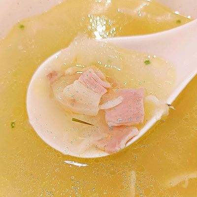 咸肉虾皮冬瓜汤