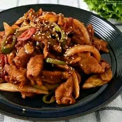 韩式烤五花肉