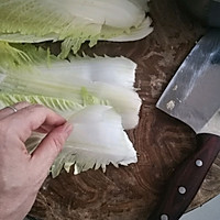 白菜肉丝面（乡村家庭版）的做法图解2