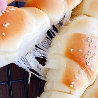 超柔软牛奶卷卷面包的做法图解11