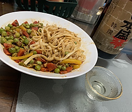 高配肉酱意面的做法