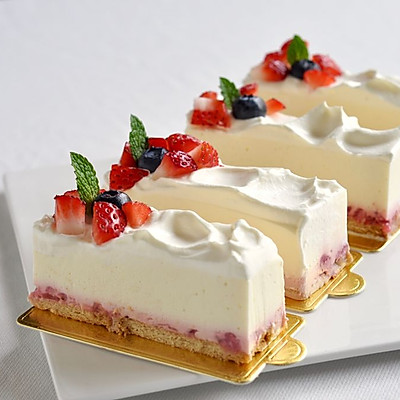 草莓冻芝士蛋糕（视频菜谱)