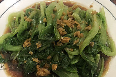 白灼生菜