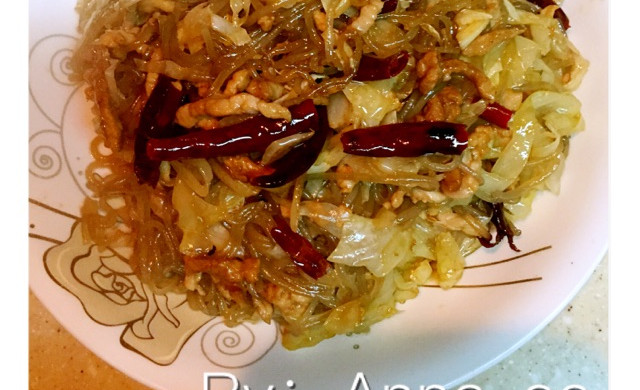 泡菜苕粉肉丝