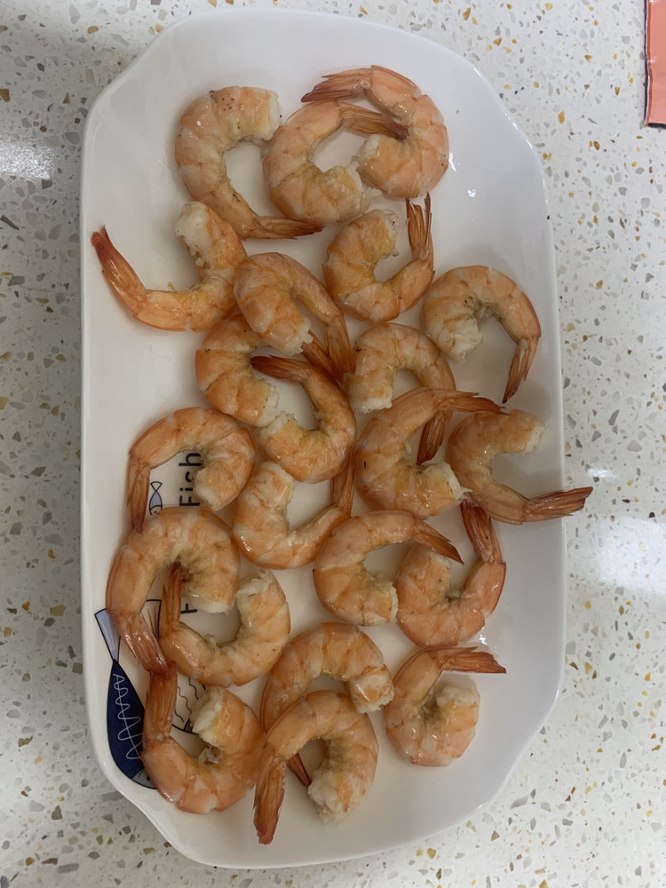 低热量零食：盐焗烤虾的做法