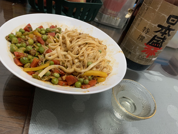高配肉酱意面的做法