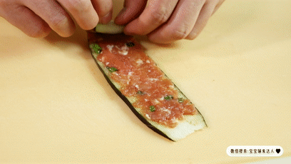 茄子肉卷【宝宝辅食】的做法图解6