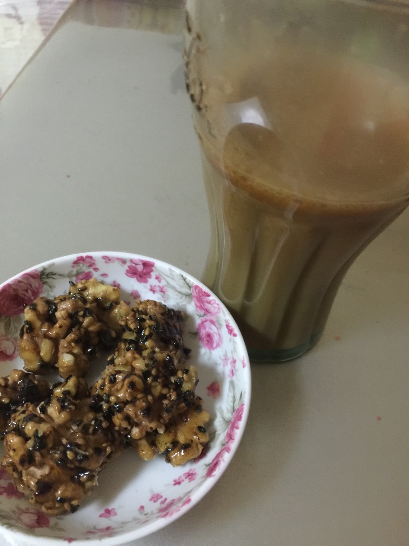 琥珀芝麻核桃仁的做法图解8