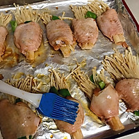 鸡翅包金针菇的做法图解7