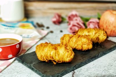 金丝苹果芝士鸡肉卷