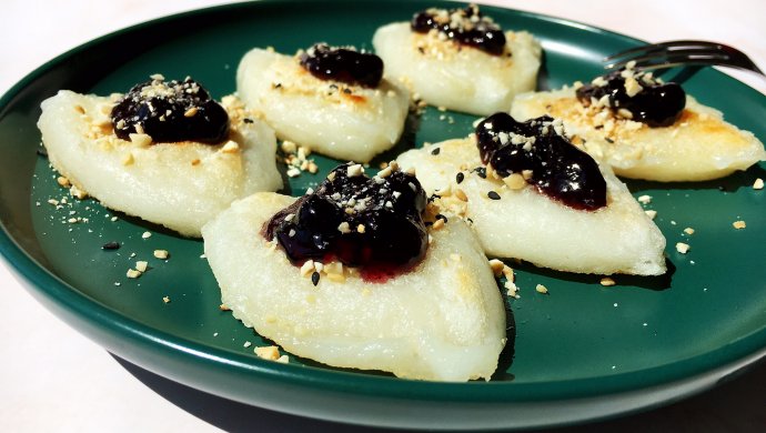 蓝莓糍粑