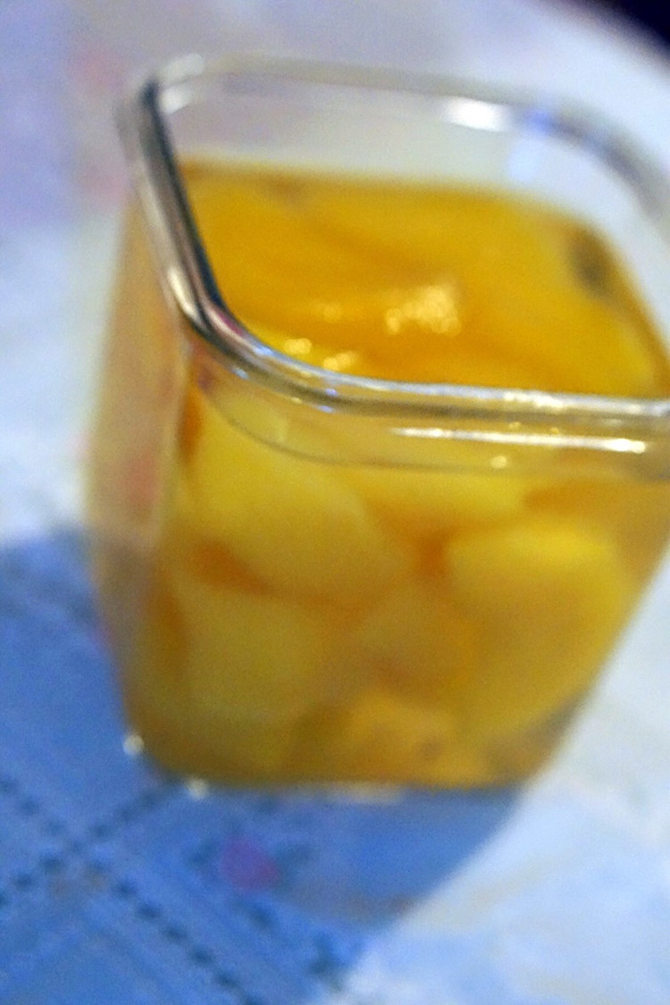 糖水黄桃的做法