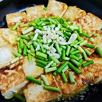 #金龙鱼橄调-橄想橄做#蒜苔炖豆腐的做法图解5