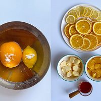 #鲜到鲜得，月满中秋，沉鱼落宴#秋日暖饮：苹果热橙桂花柠檬茶的做法图解3