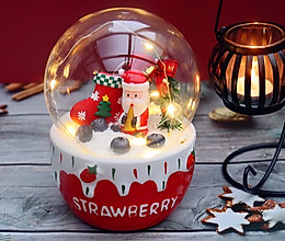 #甜蜜暖冬，“焙”感幸福#圣诞草莓碗：铺满大颗草莓！的做法