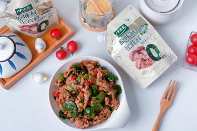 香菜拌牛肉