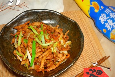 超下饭的川香酸辣肉丝