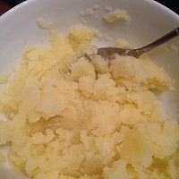 蒜香火腿芝士土豆泥（空气炸锅版）的做法图解1