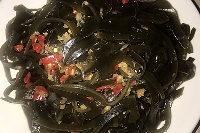 夏季小食凉拌海带