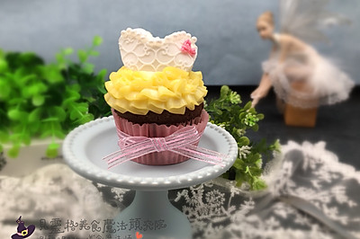 【美食魔法】芭蕾舞裙马芬杯子蛋糕