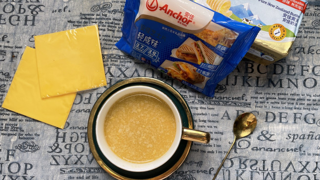 #安佳黄金拍档#黄油芝士拿铁的做法