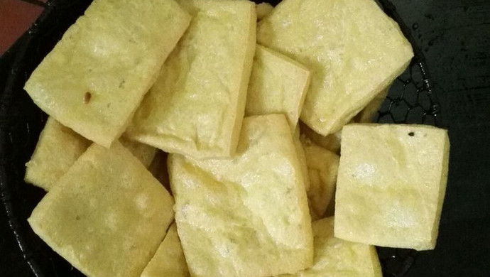 煎豆干