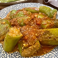 年夜饭易上手大菜-青椒酿肉的做法图解10