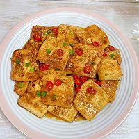 #名厨汁味，圆中秋美味#香煎豆腐的做法图解8