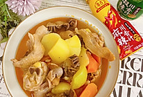 #做川菜用豪吉#广东-麻辣鸡腿炖土豆的做法
