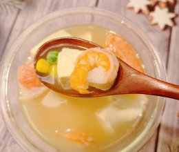 #给年味整点鲜的#海鲜风味蔬菜豆腐汤的做法