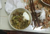 豆角焖饭的做法