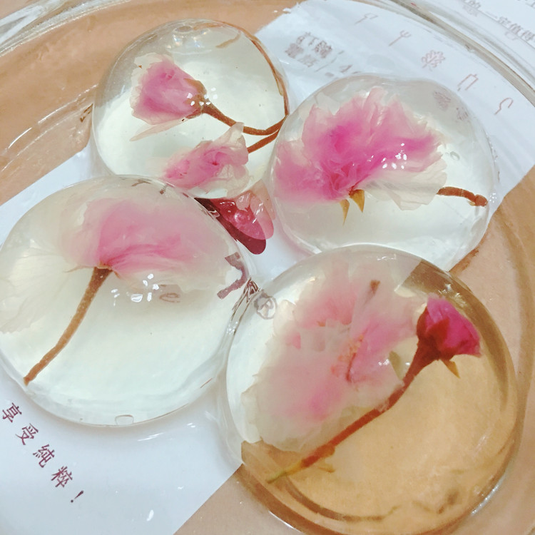 樱花水信玄饼的做法
